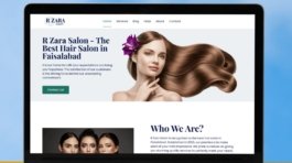 R Zara Salon Portfolio Image 01