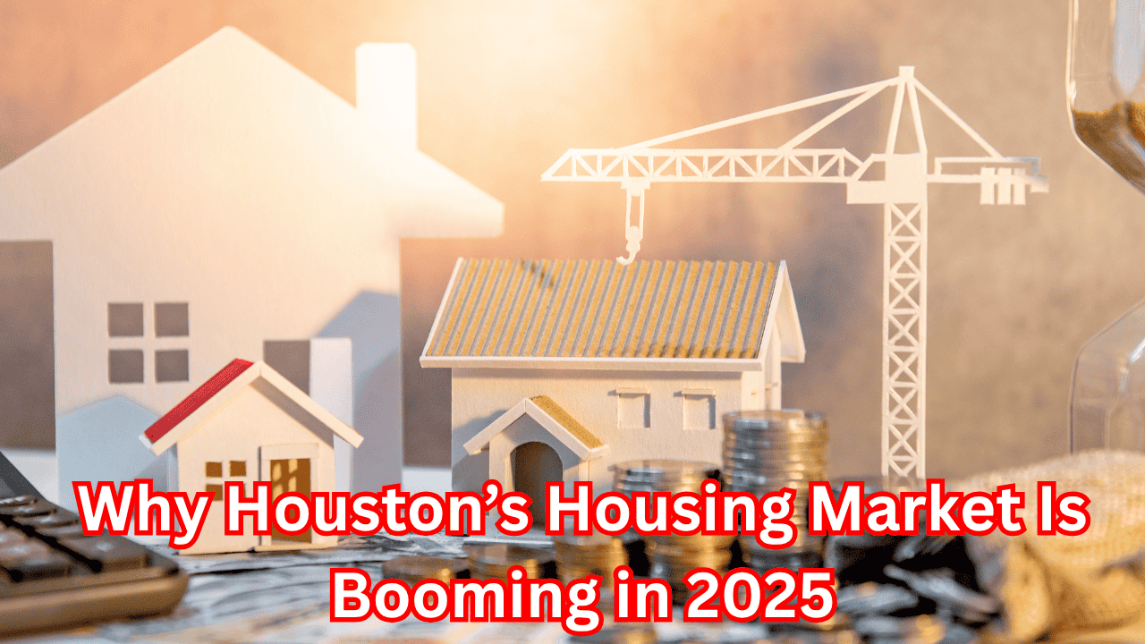 Visual of why the Houston housing market is booming in 2025 with real estate trends