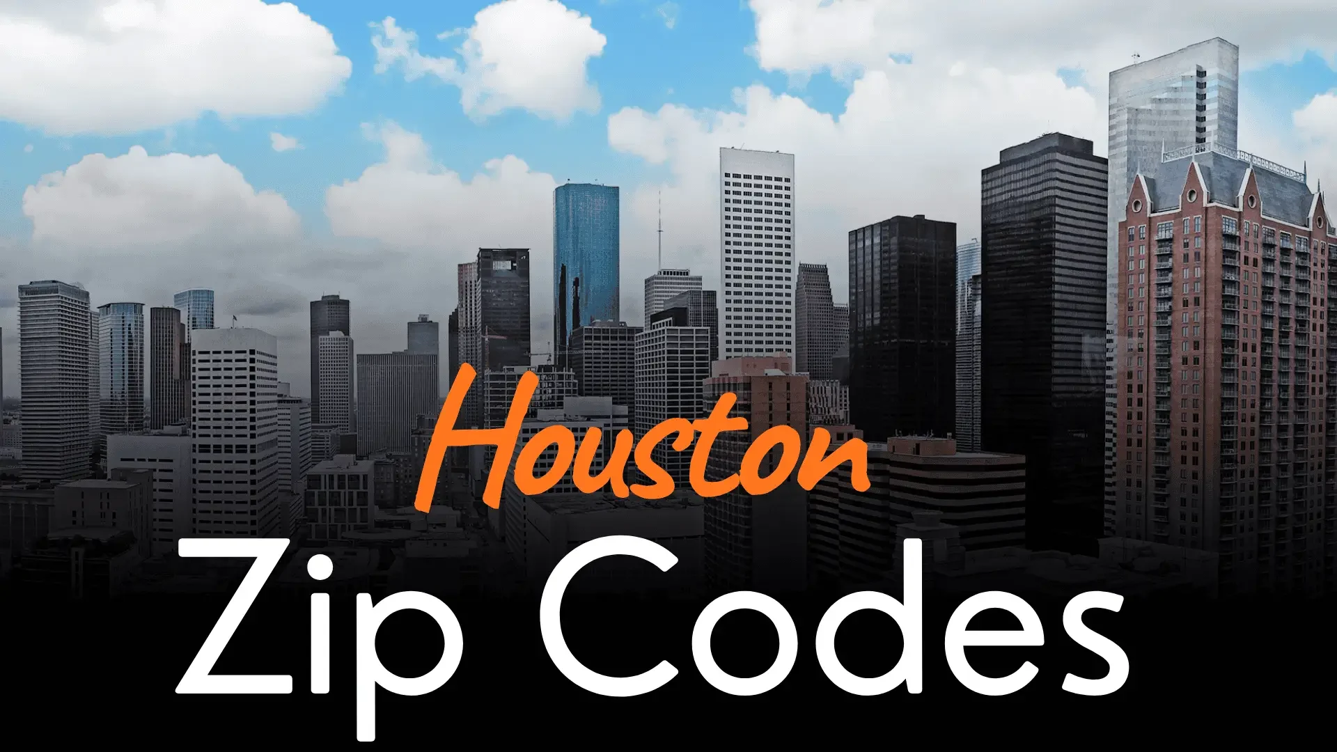 Houston zip codes